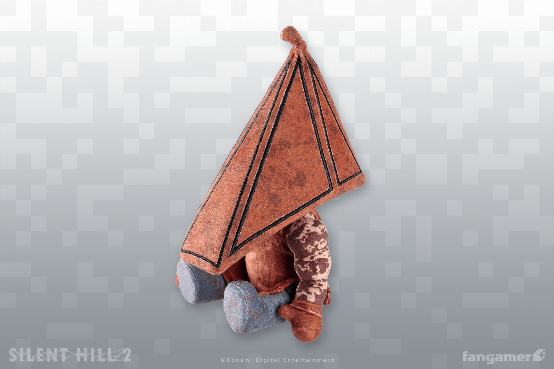 Red Pyramid Thing Plush