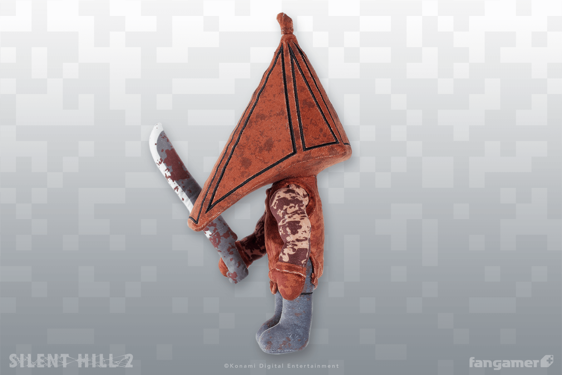 Red Pyramid Thing Plush