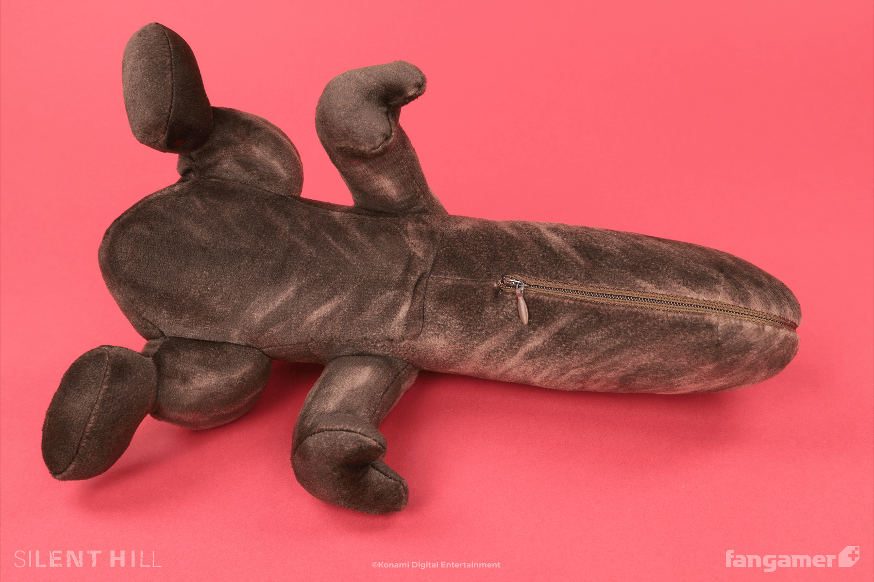 Split Head Zipper-Mouth Plush