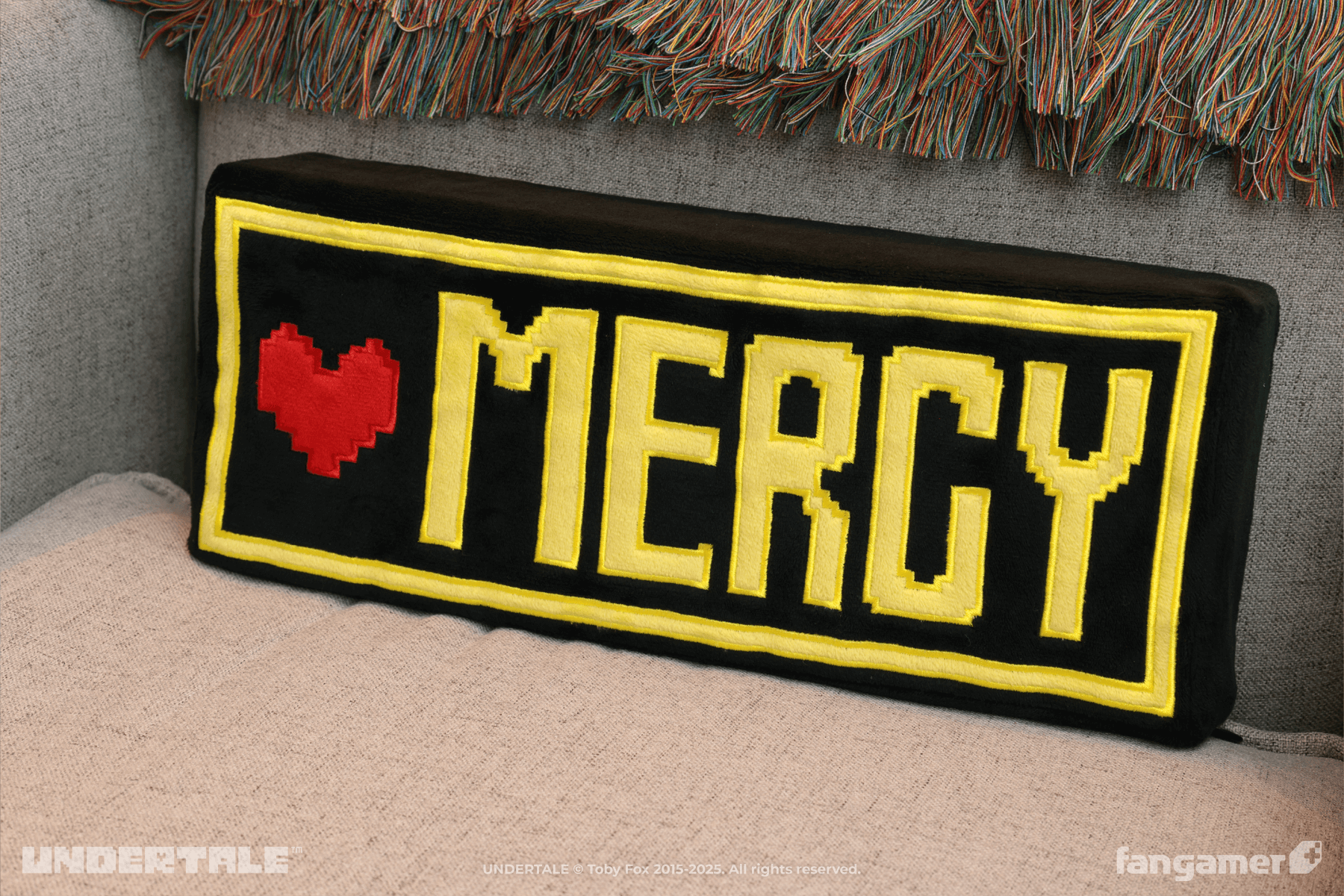 Mercy or Fight Pillow Plush