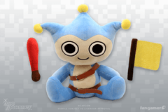 Blue Badger Plush