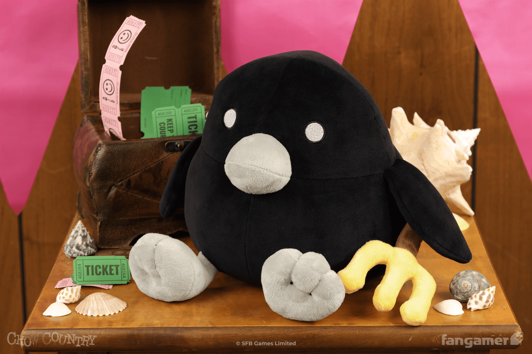 Chibi Crow Country Plush