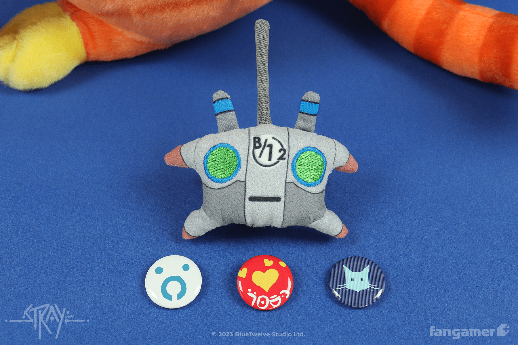 Cat and B-12 Plush Set